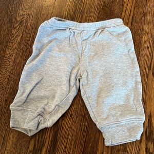 Light grey baby pants